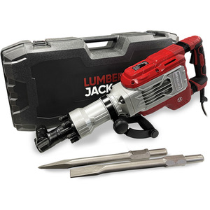 Lumberjack Demolition Hammer Breaker Drill 1700W - Red by Lumberjack
