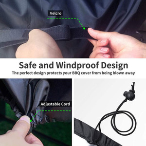 Outdoor Barbecue Cover Weatherproof Protection