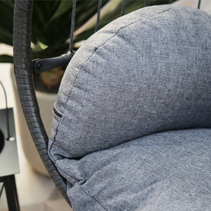 Azura Hanging Egg Chair - Grey by Madefor.living