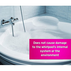 Whirlpool Bath Hot Tub Internal Pipe Cleaner - White by Pro-Kleen