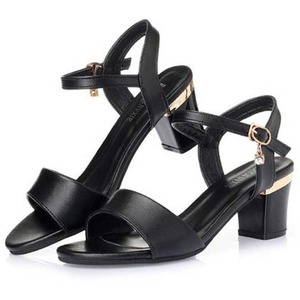 Women's Open Toe Block-Heel Sandals