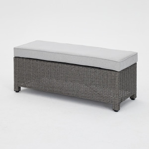 Segrada U-Shaped Garden Furniture - Dark Grey / 8 / Fire Pit Table by GRS