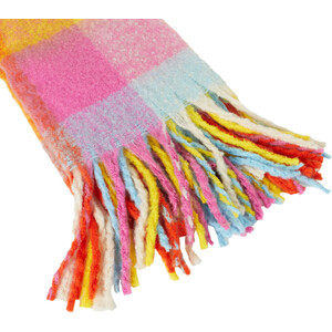 Jacinta Check Throw - Multicolour