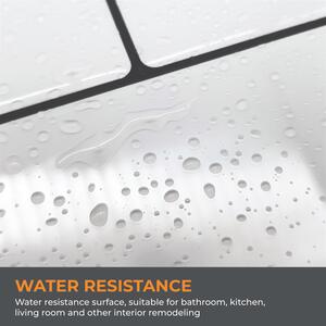 Glossy Retro 3D Backsplash Tile Stickers by WALPLUS