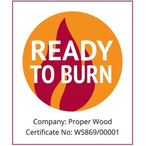 Kiln Dried Hardwood Logs Carry Packs - Brown / 3 packs by Warma