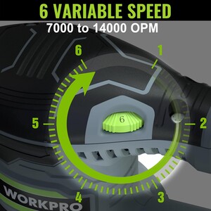 Workpro 300W Orbital Sander by Workpro
