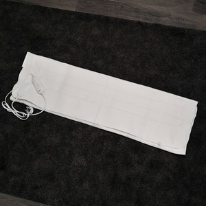Electric Blanket Throw with Temperature Settings - White / 107cm by Samuel Alexander
