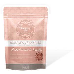 Tranquil Spa Salt 1kg - Vanilla and Coconut by ClearWater