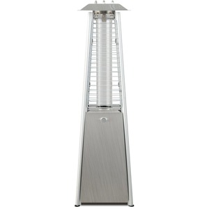 Gas Patio Heater Premium Stainless Steel - Silver