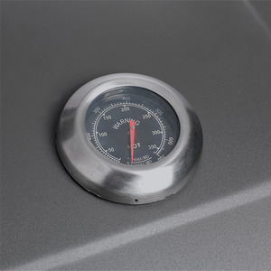 Portable Compact Charcoal BBQ - Grey by VonHaus