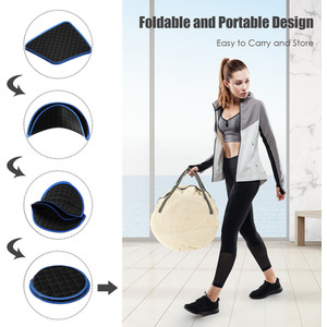 Foldable Steam Spa Sauna - Black by Costway