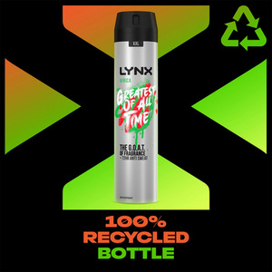 Lynx XXL 72-Hour Sweat Protection Anti-Perspirant Deodorant, 3 or 6 Pack, 250ml - Green / 6cm by Lynx