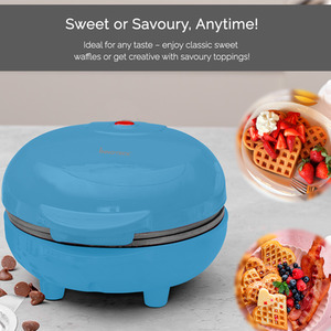 Innoteck Mini Waffle Snack Maker 550W by Innoteck