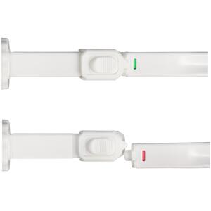 Curved Top Dog Gate - Matt White / 198cm by Bettacare