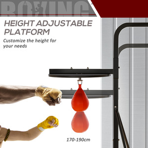 HOMCOM Free-Standing Speed Boxing Punch Bag by HOMCOM