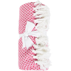 Arshia Handwoven Throw - Pink