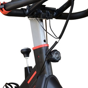 HOMCOM Exercise Bike Fitness Trainer with LCD Display - Black by HOMCOM