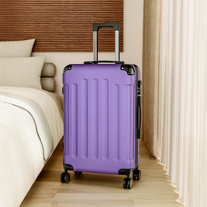 24'' Spinner Hardshell Suitcase with Combination Lock by Livingandhome