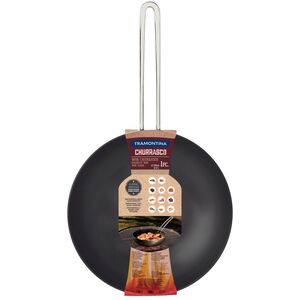 Tramontina Barbeque Wok - Black / 24.5cm by Tramontina