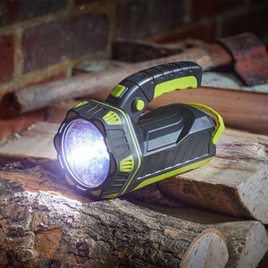 Multi Use Torch Light - Black,Yellow by Garden Mile