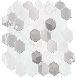 Walplus 3D Glossy Tile Stickers by WALPLUS