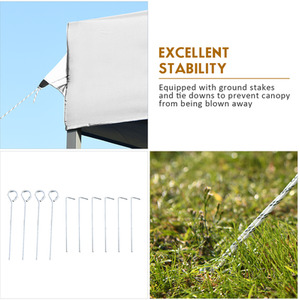 Outdoor Party Tent Pop Up Canopy Tent by GAINOOM