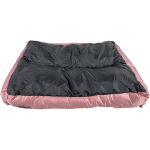 Faux Fur Dog Bed in PinkGrey XL - Grey by Actiaspet