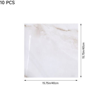 10pcs Self-Adhesive Marble PVC Wall Stickers by Livingandhome