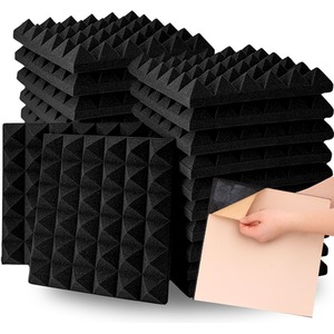 Self-Adhesive Acoustic Wall Panels - Peel and Stick Soundproofing Panels by NOVECRAFTO