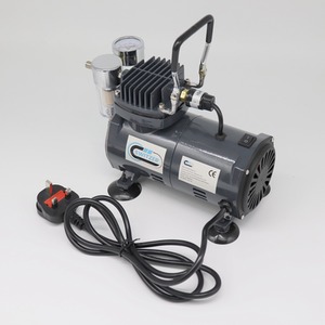 Switzer AS18 Airbrush With Compressor - Grey by SwitZer