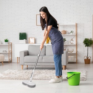Alivio Wireless Electric Mop Powerful Spin Head 150 rpm - Grey by Alivio