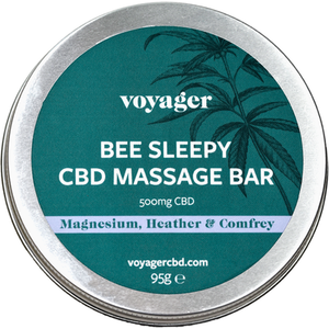 CBD Massage Bar - Teal / Bee Sleepy by Voyager