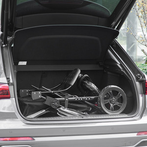 Pawhut Folding 3 Wheel Pet Stroller - Grey by Pawhut