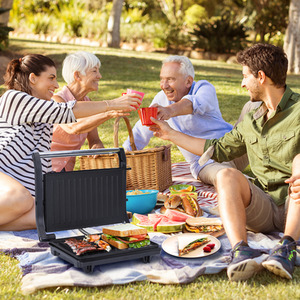 Sandwich Toastie Panini Maker by Aigostar