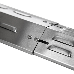 Adjustable Gas BBQ Flame Tamer Two Pack Stainless Steel - Steel by Charles Bentley