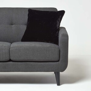 Soft Touch Faux Fur Cushion 46 x 46 cm by Homescapes