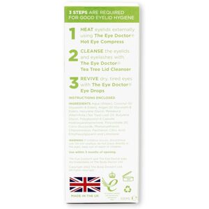 Tea Tree Eyelid Cleanser 100ml - White by The Eye Doctor