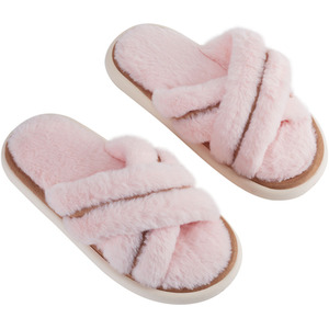 EVA Slippers with Cross Band and Open Toe Design by Livingandhome