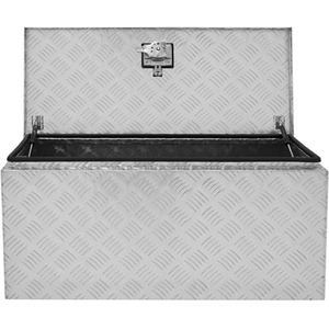 Aluminium Lockable Toolboxes - Silver / 81cm by T-Mech