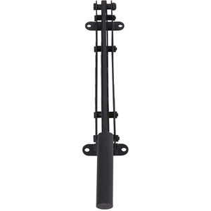 Wall-Mounted Axial Firewood Splitter - Black by komore