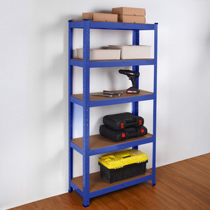 Heavy Duty Steel 5 Tier Racking - Blue by House Of Home
