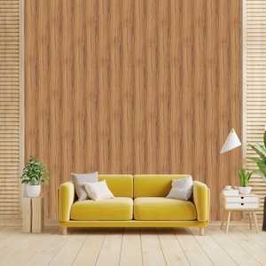 Faux Wood Effect Decorative Wall Panels Lightweight Polystyrene Ceiling Tiles - Brown by NOVECRAFTO