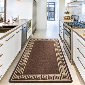 Nonslip Greekey Gel Door Mats by Smart Living