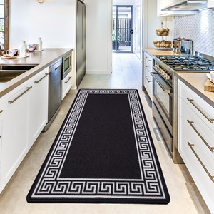 Nonslip Greekey Gel Door Mats by Smart Living