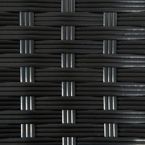 Outsunny All Hand Woven PE Rattan Outdoor Coffee Table - Black by Outsunny