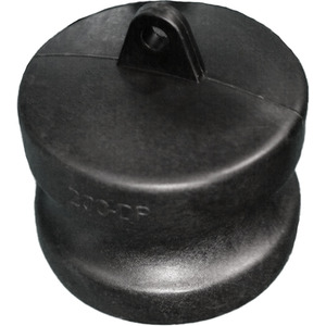 Camlock end plug (2 inch) Type DP - Black by DNA PACKAGING LTD