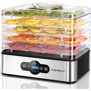 5 Tier Food Dehydrator - grey by Aigostar
