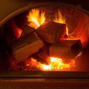 Laeto Firewood Depot Kiln Dried Ruf Block Briquettes by Laeto