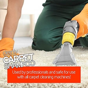 Cleenly 5L Carpet Shampoo Cleaner Solution Safe for Carpet Cleaning Machines - Orange by Pro-Kleen