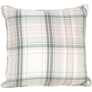 Hatfield Check Cushion - Green by Divante